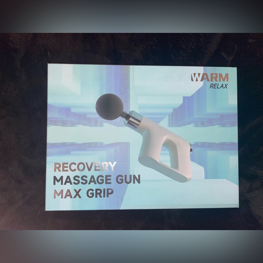Warm Relax Recovery Massage Gun - Max Grip